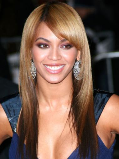 Perruques Beyoncé 20" Avec Frange Conçu