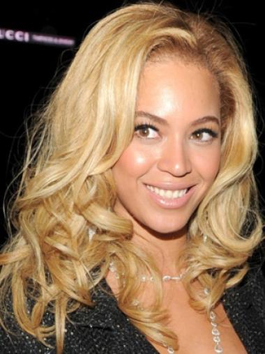 Perruques Beyoncé Blonde 14" Sans Frange Sommet