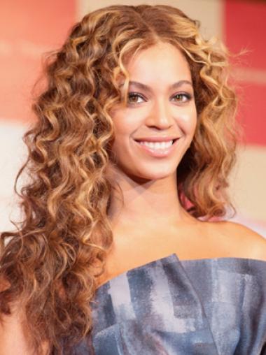 Perruques Beyoncé Brune 22" Sans Frange Branché