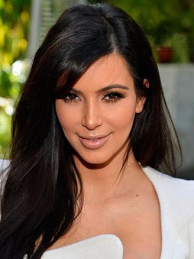 Perruques Kim Kardashian Sommet 18" Lisse Lace Front