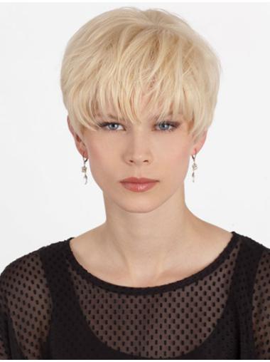 Perruques Cheveux Humaines 5" Propre Blonde