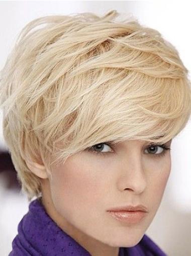 Perruques Cheveux Humaines 6" Meilleure Blonde