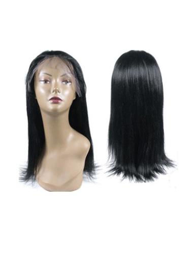 Perruques Cheveux Humaines 14" Pas Cher Noir