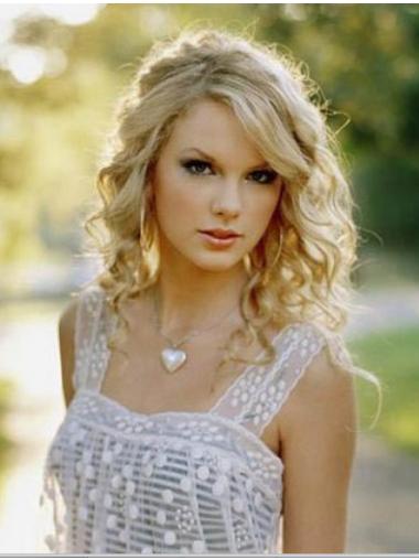 Perruques Haute Qualité Longue Bouclé Blonde Taylor Swift Inspired