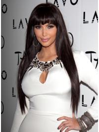 Perruques Kim Kardashian 26" Exquise Brune