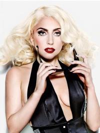 Perruques Lady Gaga 16" Moderne Blonde