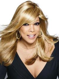 Perruques Wendy Williams 18" Lisse Blonde Moderne